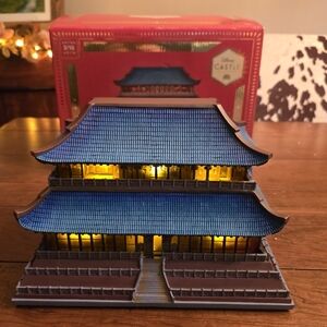 Disney Castle Collection Mulan Imperial Palace Light Up Figurine 3/10